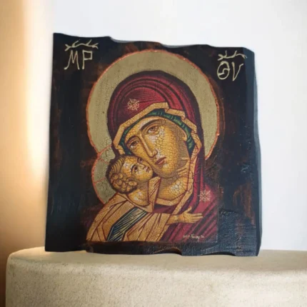 Εικονα Παναγίας Χειροποίητη!